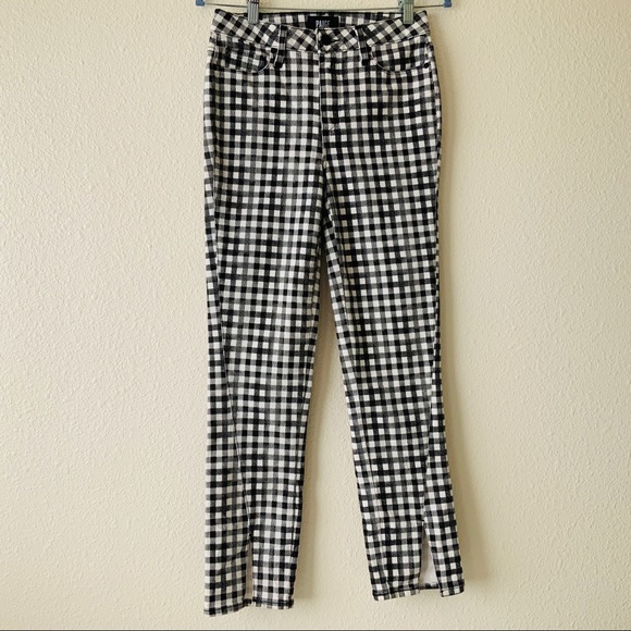 Paige Horton Straight Angle City Gingham Jean - Picture 6 of 8